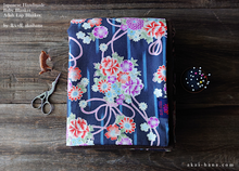 Load image into Gallery viewer, Baby Blanket/Adult Lap Blanket, Floral Kimono Print, 2 sizes ⦿blbj0019