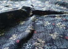 Load image into Gallery viewer, Kimono Baby Blanket/Adult Lap Blanket, Dragon and Chrysanthemum, 2 sizes ⦿blbj0020