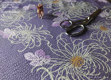 Load image into Gallery viewer, Kimono Baby Blanket/Adult Lap Blanket, Chrysanthemum ⦿blbj0021