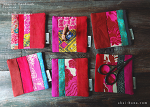 Load image into Gallery viewer, Upcycled Quilted Handmade Coasters ⦿cajf0009-14
