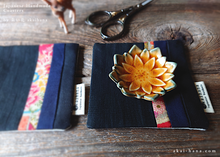Load image into Gallery viewer, Upcycled Quilted Handmade Coasters ⦿cajf0016