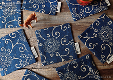 Load image into Gallery viewer, Japanese fabric Coasters, Kikukarakusa ⦿cajf0021