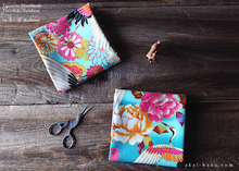 Load image into Gallery viewer, Furoshiki Reusable Fabric Wrap, Bandana, Floral Kimono ⦿fsjf0041