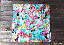 Load image into Gallery viewer, Furoshiki Reusable Fabric Wrap, Bandana, Floral Kimono ⦿fsjf0041