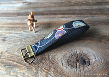 Load image into Gallery viewer, Japanese Cotton Wristlet Keychains, Enishi ⦿kfjp0002