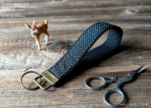 Load image into Gallery viewer, Vintage Kimono Wristlet Keychains with One Stitch ⦿kfvk0003