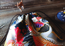 Load image into Gallery viewer, Wagara Kinchaku Drawstring Purse Large W22cm x H25cm (8 3/4" x 9 3/4") ⦿kpjf0006