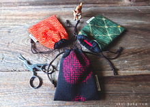 Load image into Gallery viewer, Vintage Kimono Travel Jewelry Bags ⦿kpvk0010-12