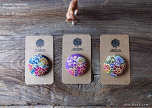 Load image into Gallery viewer, Japanese Handmade Wagara Pin Brooches ⦿pbjf0004-6