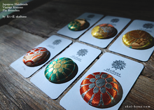 Load image into Gallery viewer, Vintage Kimono Pin Brooches ⦿pbvk0012