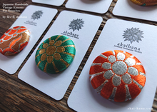 Load image into Gallery viewer, Vintage Kimono Pin Brooches ⦿pbvk0012