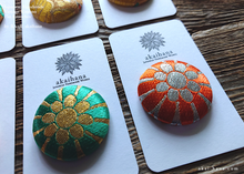 Load image into Gallery viewer, Vintage Kimono Pin Brooches ⦿pbvk0012