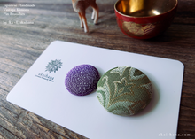 Load image into Gallery viewer, Vintage Kimono Pin Brooches, Set of 2 ⦿pbvk0051sa