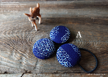 Load image into Gallery viewer, Vintage Kimono Button Hair Tie, Napkin Holder, Cord Organizer ⦿phvk1001