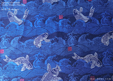 Load image into Gallery viewer, Reversible Japanese Handmade Placemats, Koi Carp ⦿pmjf0004