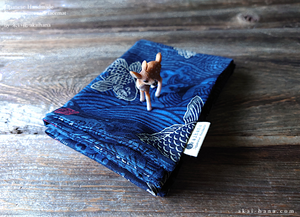 Reversible Japanese Handmade Placemats, Koi Carp ⦿pmjf0004