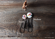 Load image into Gallery viewer, Vintage Kimono Bookmarks, Cranes ⦿sbvk0002
