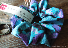 Load image into Gallery viewer, Japanese Handmade Scrunchies, Dreaming, scaf0027