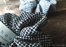 Load image into Gallery viewer, Japanese Handmade Chirimen Scrunchies, Kanoko, 2 colors ⦿scjf0110-11