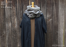 Load image into Gallery viewer, Japanese Linen Wrap, Stripe Uguisu-Warbler ⦿swtw0017
