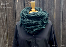 Load image into Gallery viewer, Japanese Cotton Wrap, Deep Green ⦿swtw0018