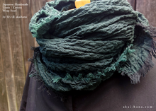 Load image into Gallery viewer, Japanese Cotton Wrap, Deep Green ⦿swtw0018