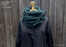 Load image into Gallery viewer, Japanese Cotton Wrap, Deep Green ⦿swtw0018