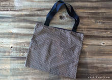 Load image into Gallery viewer, Sayagata, Japanese Handmade Cotton Square Tote Bag, tbml0034