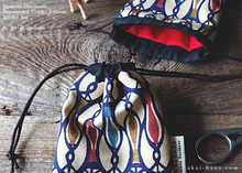 Load image into Gallery viewer, Vintage Kimono Travel Jewelry Bag ⦿kpvk0003