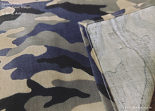 Load image into Gallery viewer, Japanese Cotton Double Gauze Tenugui, Camouflage Gray ⦿tndg0005