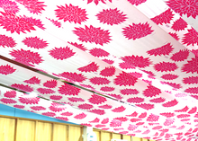 Load image into Gallery viewer, akaihana Original Tenugui, Kamon, Japanese Crest, Japanese Hand Dyed ⦿tnor0007