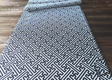 Load image into Gallery viewer, akaihana Original Tenugui, Sayagata, Japanese Hand Dyed ⦿tnor0009