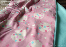 Load image into Gallery viewer, Japanese Handmade Baby Blanket/Adult Lap Blanket, Konpeito (Confetti Candy) ⦿blbj0004