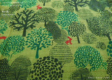 Load image into Gallery viewer, Japanese Handmade Baby Blanket/Adult Lap Blanket, Wonder Forest ⦿blbj0008