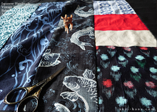 Load image into Gallery viewer, Japanese Handmade Baby Blanket/Adult Lap Blanket, Vintage Kimono+ ⦿blbv0001