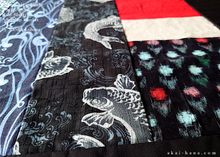 Load image into Gallery viewer, Japanese Handmade Baby Blanket/Adult Lap Blanket, Vintage Kimono+ ⦿blbv0001
