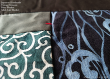 Load image into Gallery viewer, Japanese Handmade Baby Blanket/Adult Lap Blanket, Vintage Kimono+ ⦿blbv0001