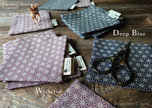 Load image into Gallery viewer, Japanese Handmade Coasters, Asanoha, cajf0001-2