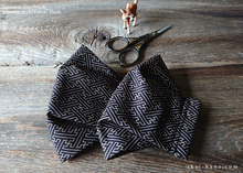 Load image into Gallery viewer, Sayagata, Japanese Handmade Fabric Mask ⦿fmjf0001
