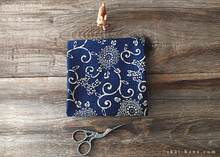 Load image into Gallery viewer, Furoshiki Reusable Fabric Wrap, Bandana, Kikukarakusa ⦿fsjf0035