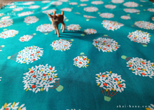 Load image into Gallery viewer, Furoshiki Reusable Fabric Wrap, Bandana, Flower Balloon ⦿fsjf1001