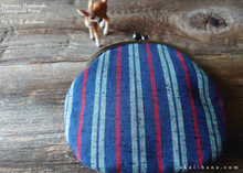 Load image into Gallery viewer, :: Clearance :: Gamaguchi, Japanese Handmade Frame Purse ⦿gpjf0004