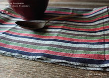 Load image into Gallery viewer, Japanese Kimono Placemats, Mikawa Momen pmmk0012, 100% Cotton
