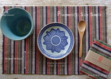 Load image into Gallery viewer, Japanese Kimono Placemats, Mikawa Momen pmmk0012, 100% Cotton