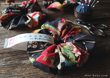 Load image into Gallery viewer, Japanese Handmade Kimono Style Chouchou/Scrunchies, scjf0099