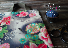 Load image into Gallery viewer, Little Tote, Kimono Floral Black, tbls0017