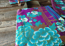 Load image into Gallery viewer, Little Tote, Kimono Floral Purple, tbls0018