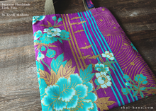 Load image into Gallery viewer, Little Tote, Kimono Floral Purple, tbls0018
