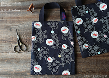 Load image into Gallery viewer, Little Tote, Kingyo Goldfish Black, tbls0019