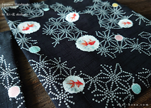 Load image into Gallery viewer, Little Tote, Kingyo Goldfish Black, tbls0019